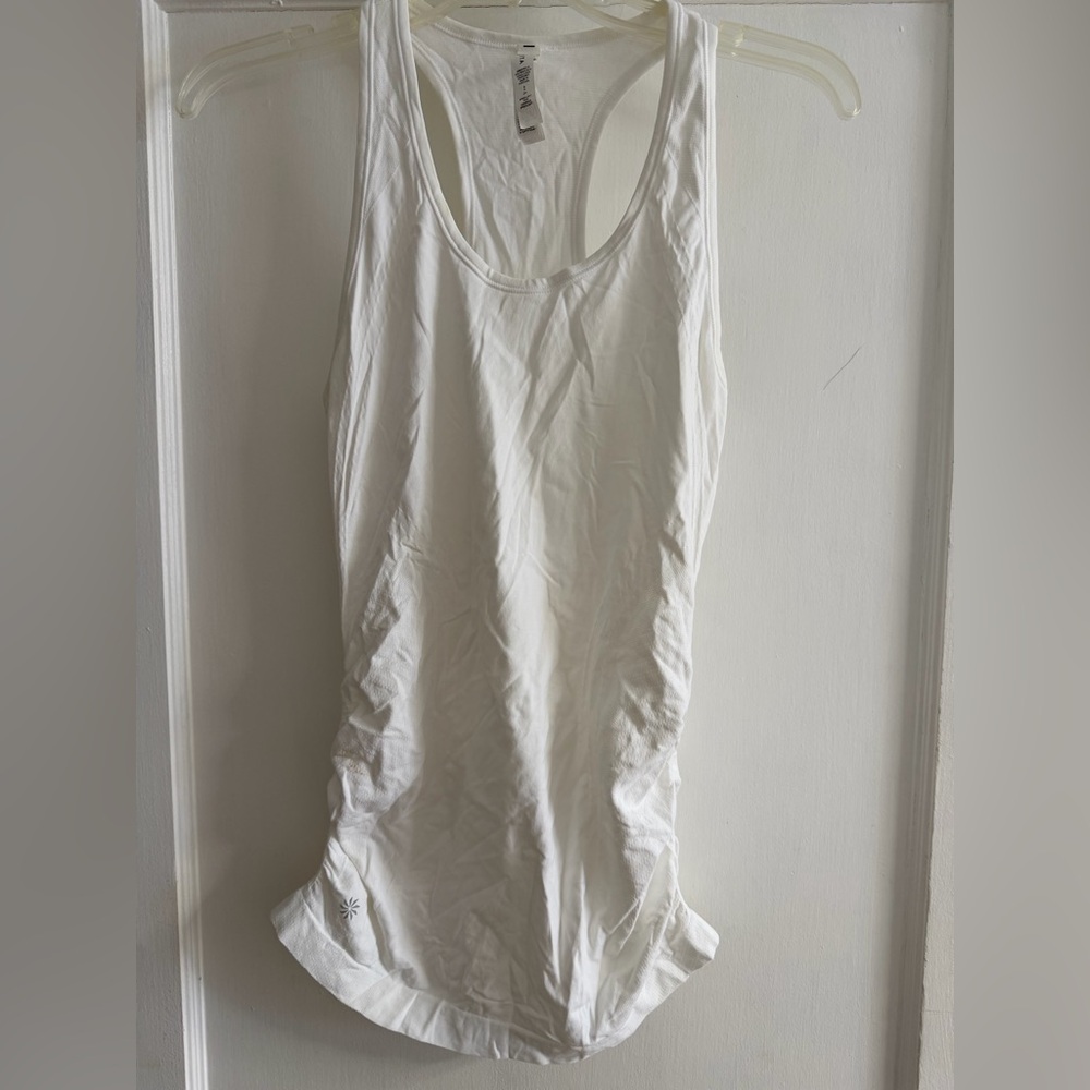 Athleta Speedlight White Racerback Tank